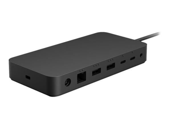 Microsoft Surface Dock - Dokkingstasjon - Thunderbolt 4 - 3 x Thunderbolt - 1GbE, 2.5GbE - 165 watt