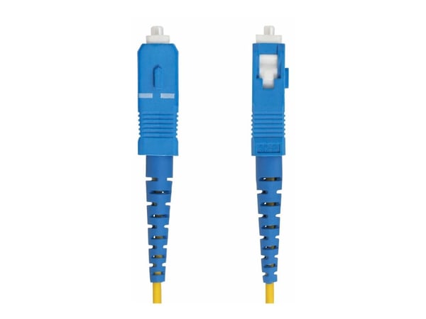 Startech 10m (32.8ft) LC to SC (UPC) OS2 Single Mode Simplex Fiber Optic Cable, 9/125µm, Laser Optimized, 40G/100G, Bend Insensitive, Low Insertion...
