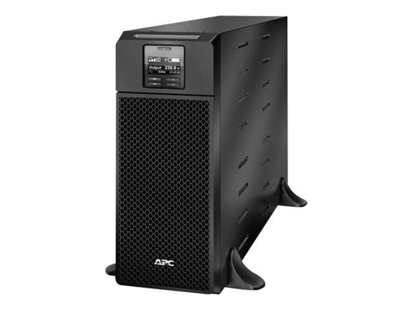 APC Smart-UPS SRT 6000VA - UPS - AC 230 V - 6000 watt - 6000 VA - Ethernet 10/100, USB - utgangskontakter: 13 - svart - for P/N: SRT1500RMXLI-NC, S...