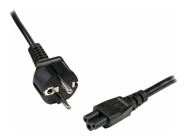 StarTech.com 753E-3M-POWER-LEAD, 3 m, CEE7/7, C5 liitin, H03VV-F, 250 V, 2.5 A