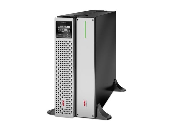 APC Smart-UPS On-Line SRTL2200RM4UXLI - UPS (kan monteres i rack) (høy tetthet) - AC 220/230 V - 1980 watt - 2200 VA - litiumion - utgangskontakter...