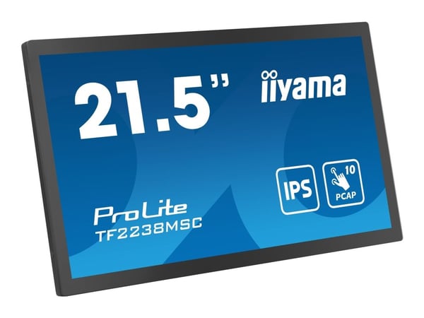 IIYAMA TF2238MSC 54.5cm MTOUCH IPS 21.5'' /1920x1080/DP/HDMI/USB/PCAP