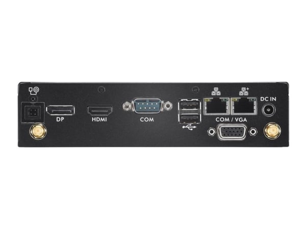 Shuttle XPC slim DS50U7 - Barebone - Slim-PC 1 x Core i7 1355U / inntil 5 GHz ULV - RAM 0 GB - Intel Iris Xe Graphics - Gigabit Ethernet - svart