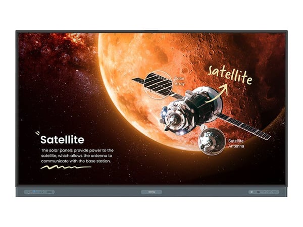 BenQ Board Pro RP8604 - 86" Diagonalklasse RP04 Series LED-bakgrunnsbelyst LCD-skjerm - utdannelse - med innebygd interaktiv tusjtavle, berøringssk...