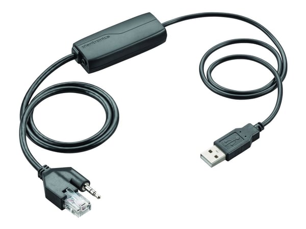 HP Poly APP-51 - Headset-adapter - för Poly CCX 350; Edge E100, E200, E220, E300, E320, E350, E400, E450, E500, E550; VVX 150
