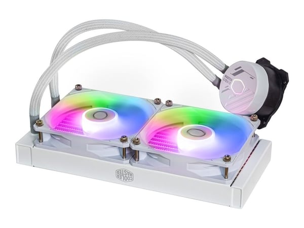 Cooler Master MasterLiquid Lite 240L Core ARGB - Væskekjølesystem for prosessor - Radiatorstørrelse: 240 mm - (for: LGA1150, LGA1151, LGA1155, LGA1...