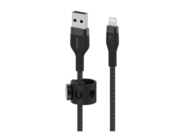 Belkin BoostCharge - Lightning-kabel - USB hann til Lightning hann - 2 m - svart