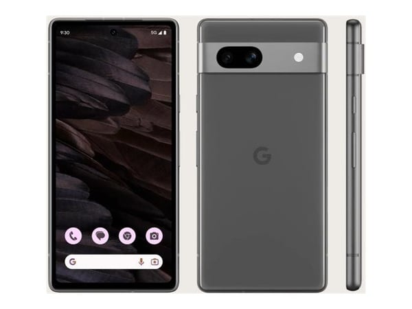 Google Pixel 7a - 5G pekskärmsmobil - dual-SIM - RAM 8 GB / Internminne 128 GB - OLED-skärm - 6.1" - 2400 x 1080 pixlar (90 Hz) - 2 bakre kameror 6...