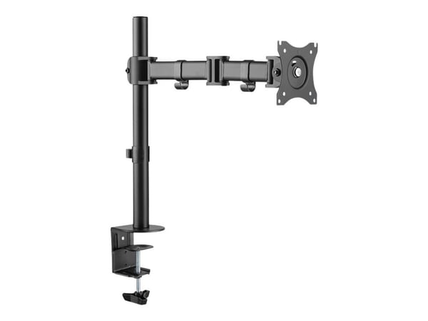 LogiLink - Monteringssett - justerbar arm - for LCD-skjerm - solid kaldpresset stål - skjermstørrelse: 13"-27" - skrivebordsmonterbar