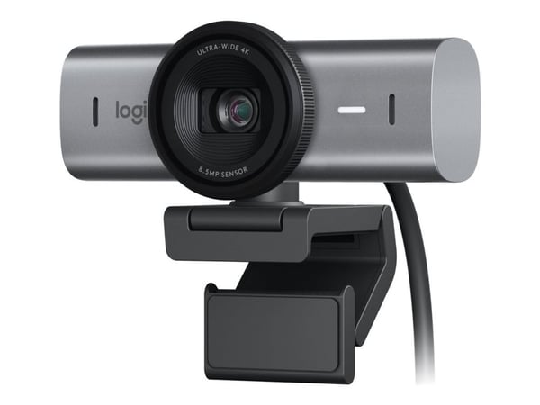 Logitech Master Series MX Brio - Direktestrømningskamera - farge - 8,5 MP - 3840 x 2160 - 4K, 1080p - lyd - USB-C