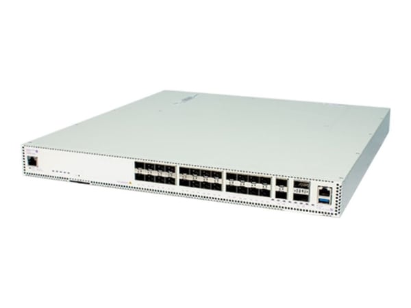 Alcatel-Lucent OmniSwitch OS6900X24 - Kytkin - L3 - Hallittu - 26 x 1/10GBase-X SFP+ + 2 x 40/100 Gigabit QSFP28 - ilmavirta edestä taakse - teline...