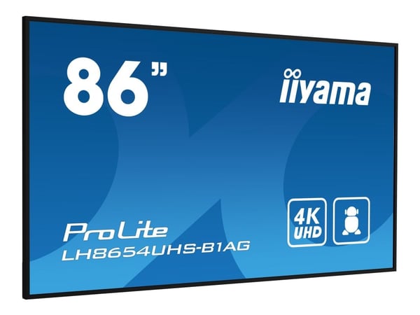 IIYAMA DS LH8654UHS 217cm IPS 24/7 86''/3840x2160/DVI/VGA/3xHDMI /DVI/VGA/3xHDMI