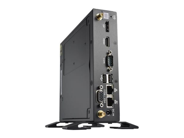 Shuttle XPC slim DS50U7 - Barebone - Slim-PC 1 x Core i7 1355U / inntil 5 GHz ULV - RAM 0 GB - Intel Iris Xe Graphics - Gigabit Ethernet - svart