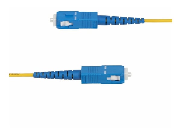 Startech 1m (3.3ft) LC to SC (UPC) OS2 Single Mode Simplex Fiber Optic Cable, 9/125µm, Laser Optimized, 40G/100G, Bend Insensitive, Low Insertion L...