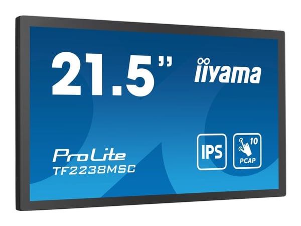 IIYAMA TF2238MSC 54.5cm MTOUCH IPS 21.5'' /1920x1080/DP/HDMI/USB/PCAP