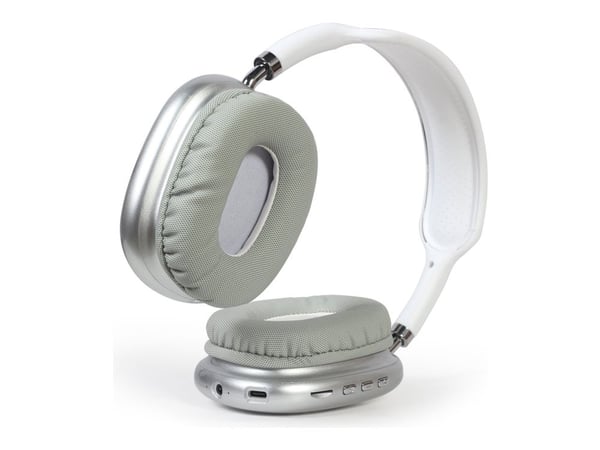 GMB Audio BHP-LED-02-MX - Hodetelefoner med mikrofon - full størrelse - Bluetooth - trådløs, kablet - 3,5 mm jakk