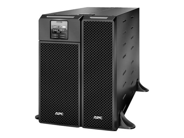 APC Smart-UPS SRT 6000VA - UPS - AC 230 V - 6000 watt - 6000 VA - Ethernet 10/100, USB - utgangskontakter: 13 - svart - for P/N: SRT1500RMXLI-NC, S...