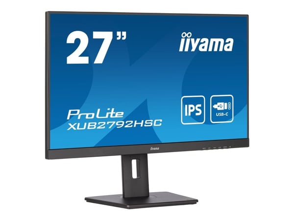 IIYAMA 68.6cm (27") XUB2792HSC-B5 16:9 HDMI+DP+USB-C IPS vähittäiskauppa