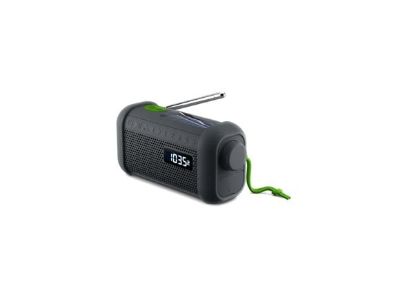 Muse Muse | Bærbar solcelleradio med sveiv og lommelykt | MH-08 MB | AUX til | Bluetooth | FM-radio