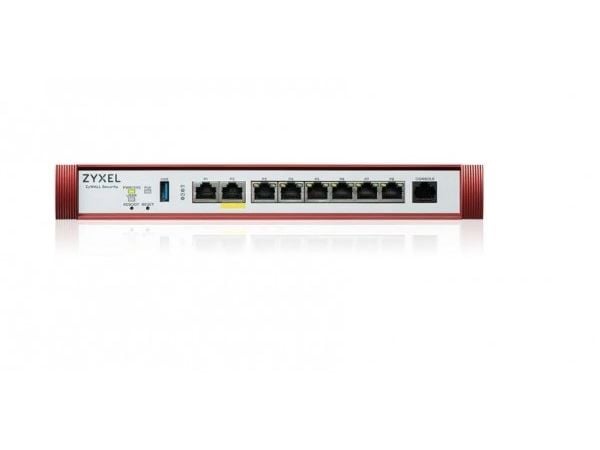 Zyxel ZyWALL USG FLEX 200H - Brannvegg - med 1-års Security Bundle - 1GbE, 2.5GbE - skystyring