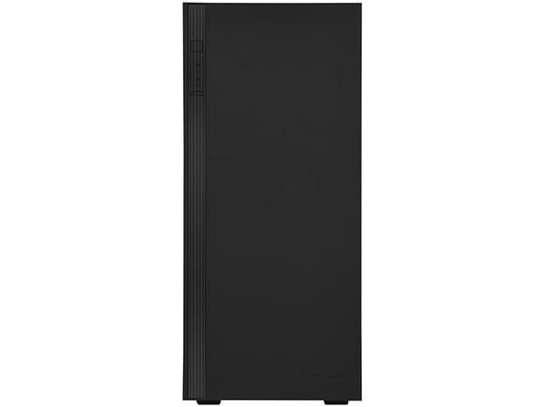 SilverStone KL07E - Tower - ATX - ingen strømforsyning (ATX / PS/2) - svart - USB/lyd
