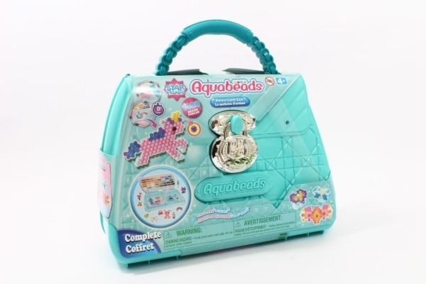 Aquabeads Deluxe hobbysett i håndveske