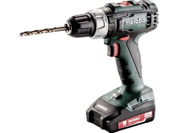 Metabo BS 18 L - Drill/driver - trådløs - 2 hastigheter - nøkkelfri borhylse 13 mm - 50 N·m - 2 batterier - 18 V