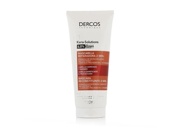 Vichy Dercos Kera-Solutions Restoring 2 Min Mask återställande hårmask för torrt och skadat hår 200 ml