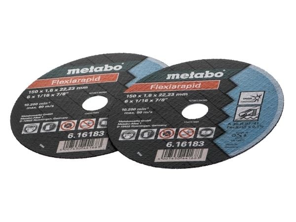 Metabo slipemaskin BATTERISLIPER. I 18 LTX 150 I METABOX 165 L KASE
