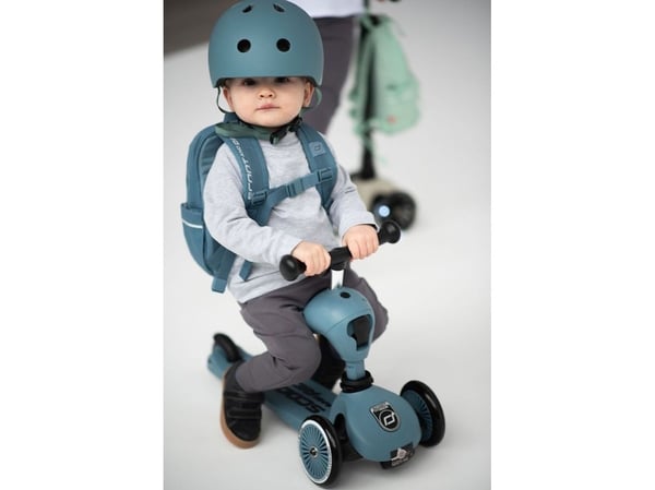 ScootAndRide hjelm for barn 1-5 år Forest s. XXS-S (96361)