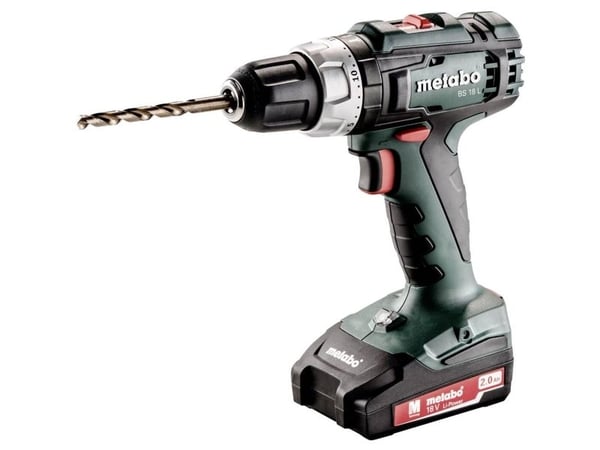Metabo BS 18 L - Drill/driver - trådløs - 2 hastigheter - nøkkelfri borhylse 13 mm - 50 N·m - 2 batterier - 18 V