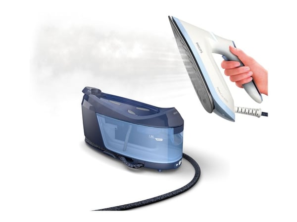 Philips PerfectCare 6000 Series PSG6026 - Strykjärn med separat ånggenerator med automatisk avstängning - sula SteamGlide Plus - 2400 W