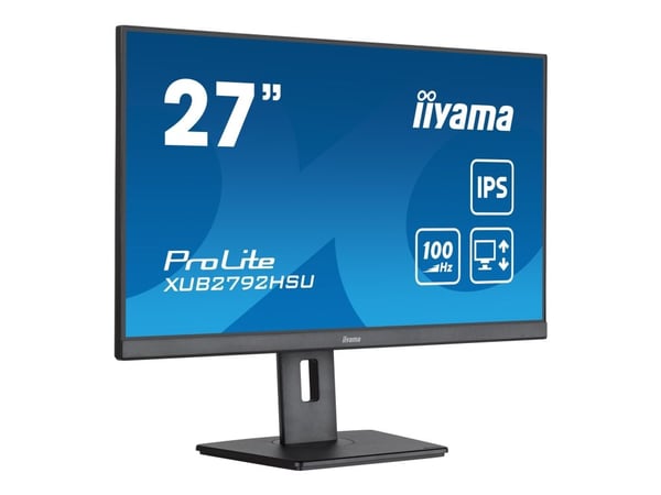 iiyama XUB2792HSU-B6, 68,6 cm (27"), 1920 x 1080 pixlar, Full HD, LED, 0,4 ms, Svart