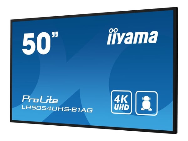 IIYAMA DS LH5054UHS 128cm VA 24/7 50''/3840x2160/3xHDMI/DP/2xUSB