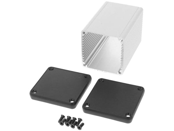 Hammond Electronics 1455CS802 80 x 54 x 54 aluminium ekstrudert klar 1 stk