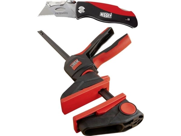 Ruuvipuristimet Bessey EZ360SET-A Kiinnitysleveys (max.):300 mm Ylitysmitta:80 mm