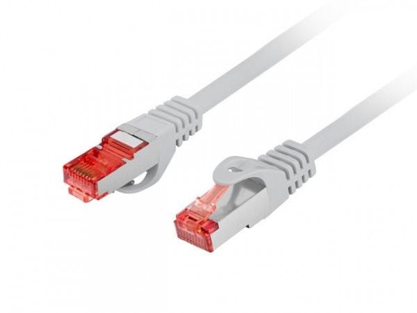 Lanberg PCF6-10CU - Koblingskabel - RJ-45 (hann) til RJ-45 (hann) - 5.7 mm - foliebelagt uskjermet tvinnet kabelpar (F/UTP) - CAT 6 - halogenfri, f...
