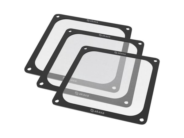 Akasa GRM14-M01-BKT3 PC-fläktgaller med filter 140 x 140 mm