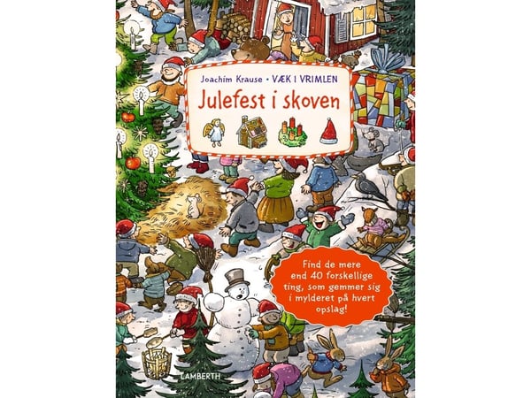 Ut i vimlet – Julfest i skogen | Joachim Krause | Språk: Danska
