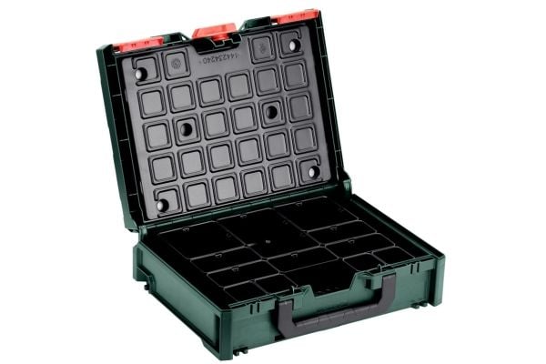 Metabo 626897000, Svart, Grønn, Akrylnitrilbutadienstyren, Slagfast, 396 mm, 296 mm, 118 mm Metabo 626897000, Svart, Grønn, Akrylnitrilbutadienstyren, Slagfast, 396 mm, 296 mm, 118 mm