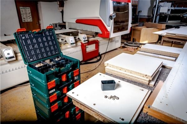 Metabo 626897000, Svart, Grønn, Akrylnitrilbutadienstyren, Slagfast, 396 mm, 296 mm, 118 mm