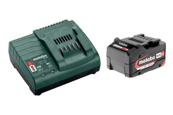 Metabo 685192000 Akkusarja 18V Li-Ion (4.0 Ah) , akku ja laturi