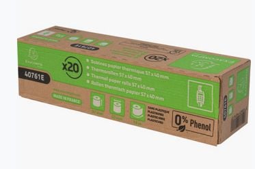 Exacompta 40761E, 55 g/m², Hvit, 4 cm, Papir, 57 mm, 18 m