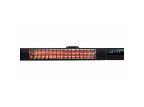 SUNRED värmare RD-DARK-25, mörk vägg-infraröd, 2500 W, svart, IP55