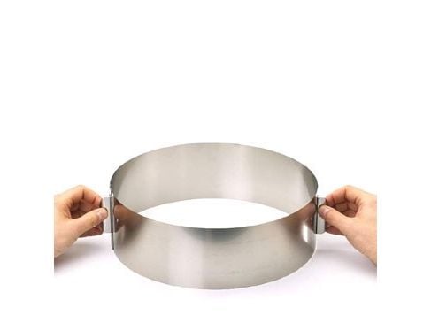 GEFU rund konditoriring XXL, 10 cm høyde 14304