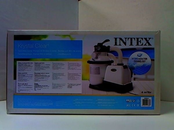 INTEX 1200 gallon sandfilterpump (220-240 V), 1200 gal./tim