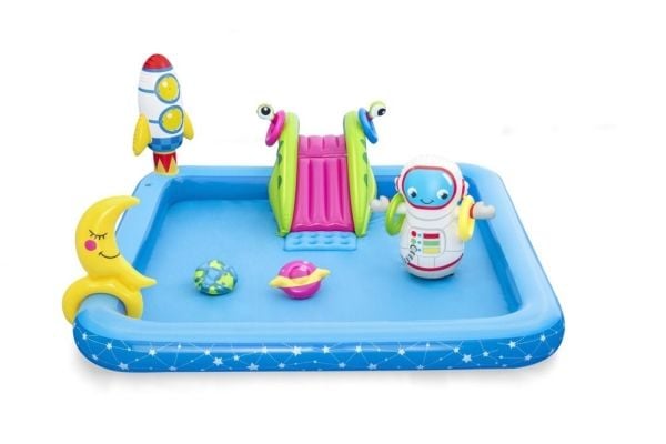 Bestway 53126, Innrammet basseng, Rektangulær, 2 år, Blå