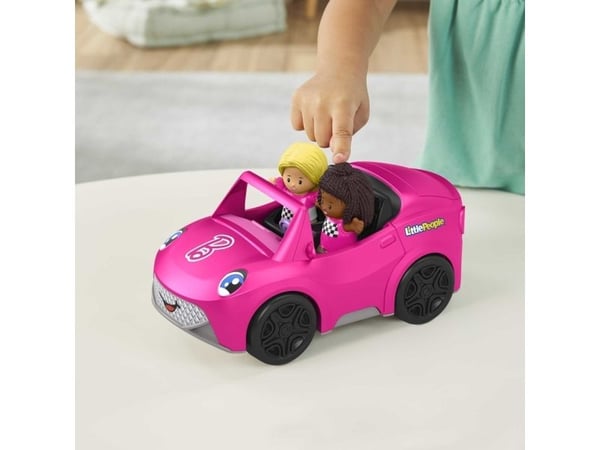 Mattel *****FP LP cabriolet + figurer, ljud HJN53 /2