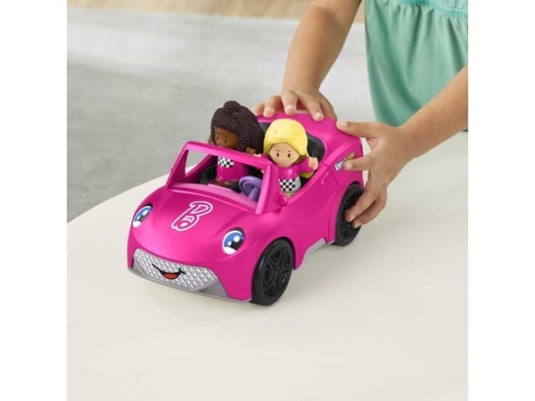 Mattel *****FP LP cabriolet + figurer, ljud HJN53 /2