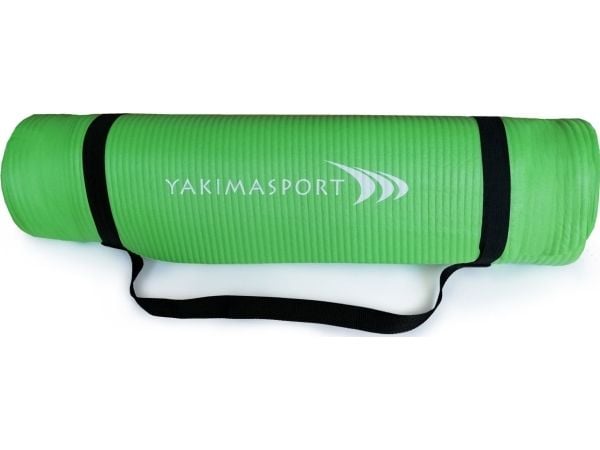 YakimaSport treningsmatte 100453 180 x 60 x 1 cm grønn